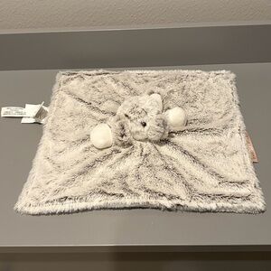 Blankets And Beyond Made In Canada 14” Lovey Soft Baby  Cuddle Toy Gray Elephant